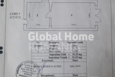 Spațiu comercial, de 51 mp, în 13 Septembrie - 4