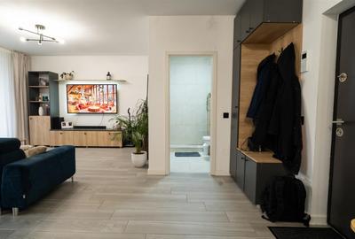 Apartament cu 3 camere semidecomandat, mobilat în Chinteni - 13