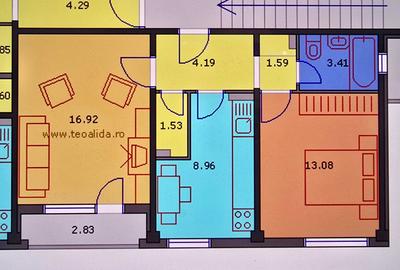 Apartament cu 2 camere decomandat, mobilat în Drumul Taberei - 5