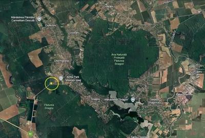 Teren de 5800 mp, în Snagov