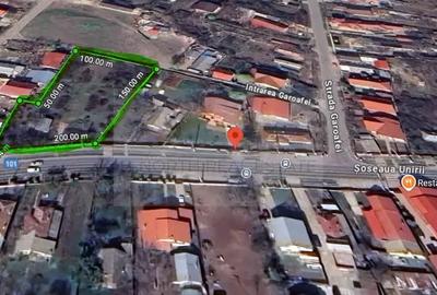 Teren Tamasi stradal Sos Unirii 2647 mp - 2