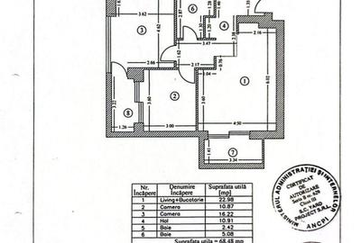 Apartament cu 3 camere decomandat, mobilat în Titan - 6