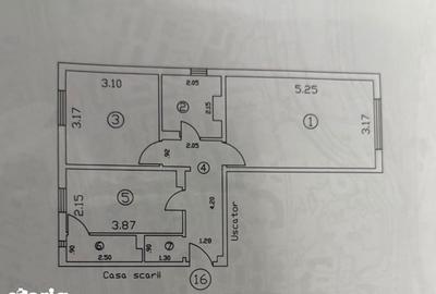 Apartament cu 2 camere decomandat, mobilat în Sud - 9