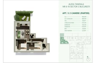 Apartament 3 Camere | Dezvoltator| Metrou Mihai Bravu| - 4