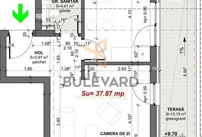 Comision 0. Apartament cu terasa de 13 mp in Apahida! - 10