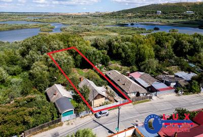 ID 7854 EXCLUSIVITATE – Teren cu casă și ieșire la canal - 3