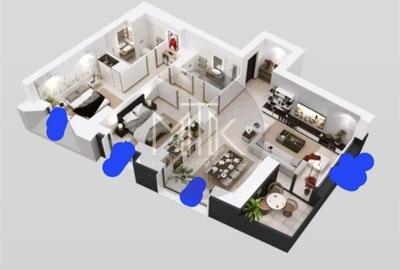 Apartament 3 camere I  Mobilat&Utilat premium I 102 The Address-Barbu Vacarescu Apartament 3 camere I  Mobilat&Utilat premium I 102 The Address-Barbu Vacarescu - 19