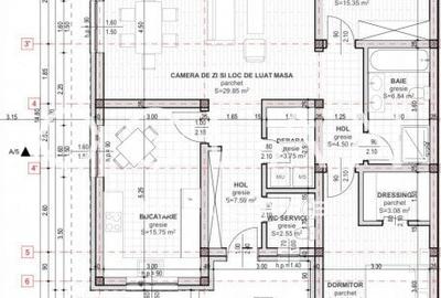 Case individuale pe un singur nivel, curte libera 340 mp, Cristian - 3