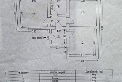 Casă cu 3 camere cu Canalizare în Cumpăna - 11