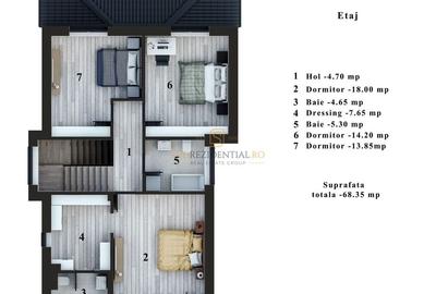 Casă individuală cu 5 camere cu Canalizare în Corbeanca - 8