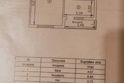 Garsonieră decomandată în Cug - 7