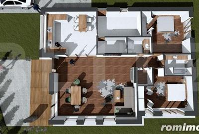 Casa individuala cu design modern JUCU KM 17, 125mp utili, 520mp teren! - 1