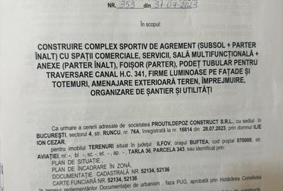 Teren intravilan stradal 9000mp - 1