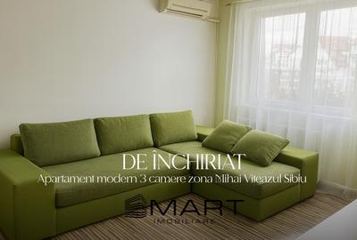 Apartament cu 3 camere semidecomandat în Mihai Viteazul