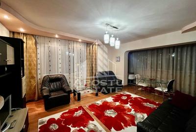 Apartament cu 3 camere decomandat, mobilat în Tipografilor