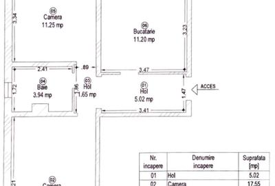 Apartament cu 2 camere decomandat în Freidorf - 3