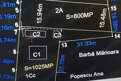 Teren de 1600 mp, în Lupoaia - 1