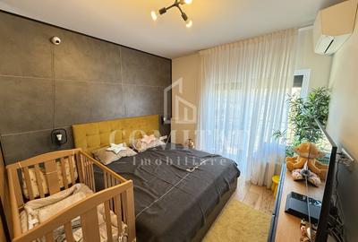 Apartament cu 3 camere semidecomandat, mobilat în Borhanci - 6