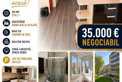 Garsonieră nedecomandată în Exterior Vest - 1