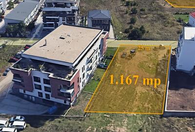 Teren Construcții intravilan de 1167 mp, în Pipera - 1