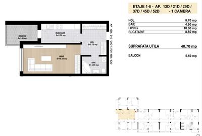 Garsoniera decomandata - 46mp - Sector 4 - OFERTA LIMITATA - 5