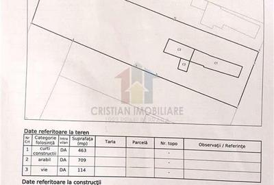 Casă individuală cu 4 camere cu Canalizare în Chiscani - 4