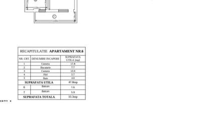 Apartament cu 2 camere decomandat în Baza 3 - 7