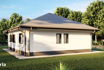 Casă cu 4 camere cu Teren 400 Mp în Rediu