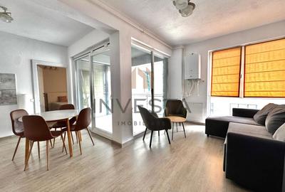 Apartament cu 3 camere semidecomandat, mobilat în Semicentral