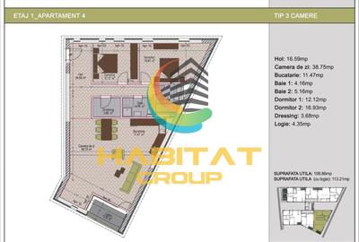 Apartament cu 3 camere decomandat în Timpuri Noi - 10
