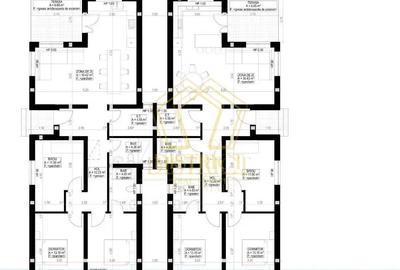 Duplex cu 4 camere despartit prin camera tehnica I Giarmata - 3