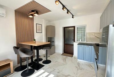 Apartament cu curte de inchiriat