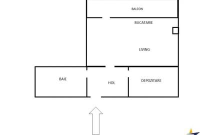 Garsoniera, etaj 1, dressing, loc de parcare, SubcetateCity - 9