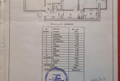 Apartament 3 camere de vanzare Crangasi - 11