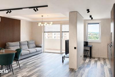 Apartament cu 2 camere, mobilat în Tractorul