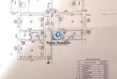 Apartament 4 camere, 2 bai, 2 balcoane, 101 mp utili Calea Romanului - 2