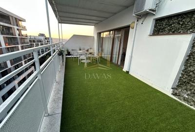 Penthouse cu 4 camere semidecomandat, mobilat în Bună Ziua - 20
