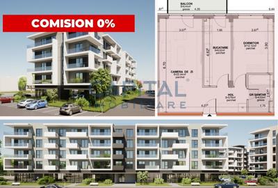 Apartament de vanzare, 2 camere, 66mpc, lift, bloc nou, comision 0% - 1