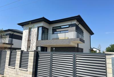 Vila individuală P+1E - 5 camere - 2 băi + dressing - 153mp utili - teren 360mp