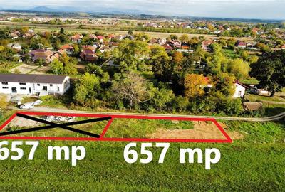 Teren Construcții intravilan de 657 mp, în Nord - 2