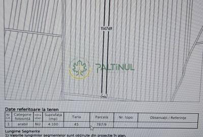 Teren extravilan 4.100 mp de vânzare - Cristian, Sibiu! Pret negociabil! - 2