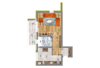 Apartament cu 2 camere în Sânpetru - 16