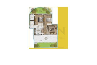 Apartament cu 3 camere semidecomandat în Domenii - 10