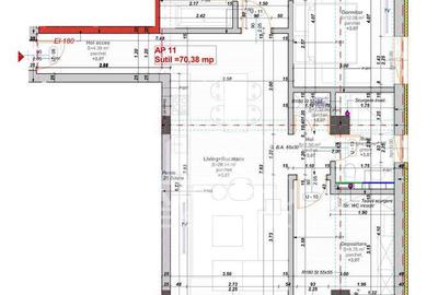 Apartament cu 3 camere semidecomandat în Lipovei - 3