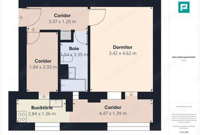 Apartament cu 1 camera in zona Fratelia - 8