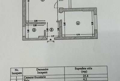 Apartament cu 2 camere în Central - 7