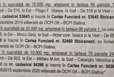 Vnd 4 ha de teren arabil, cadastru, intabulare - 1