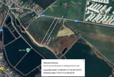 Teren cu deschidere la lac