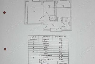 Apartament cu 2 camere decomandat în Central - 2