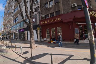 Spațiu comercial, de 124 mp, în P-ța Dorobanți - 1
